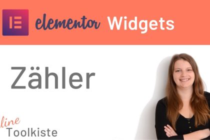 Das Zähler Widget in Elementor | Tutorial deutsch