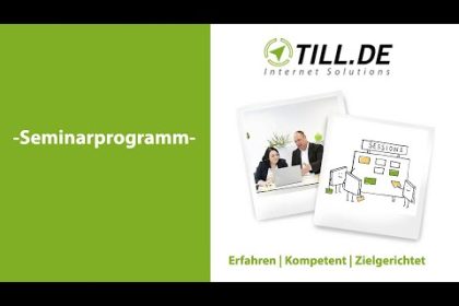 Seminarprogramm und Schulung in Google AdWords, Analytics, SEO  - TILL.DE
