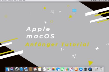 macOS Tutorial | Anfänger Basics | Deutsch (German)