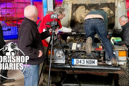 How many guys does it take to change a sparkplug? Edd China’s Workshop Diaries 34
