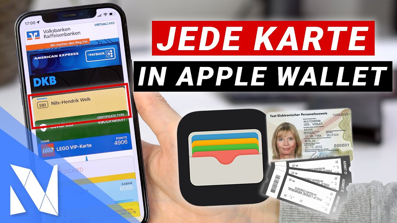 JEDE Karte (Kundenkarte, Ticket, Personalausweis, ...) in Apple Wallet legen! | Nils-Hendrik Welk