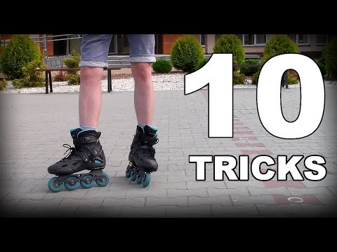 10 TRICKS THAT WILL MAKE YOU A BETTER SKATER | How to rollerblade / inline skating tricks