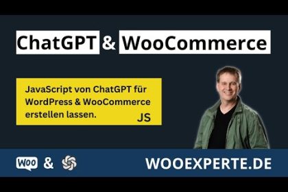 Formulare in JavaScript von ChatGPT für WordPress und WooCommerce erstellen lassen