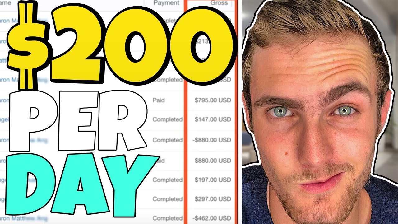 How To Make $200 Per Day With ZERO Money To Start (Make Money Online 2023)