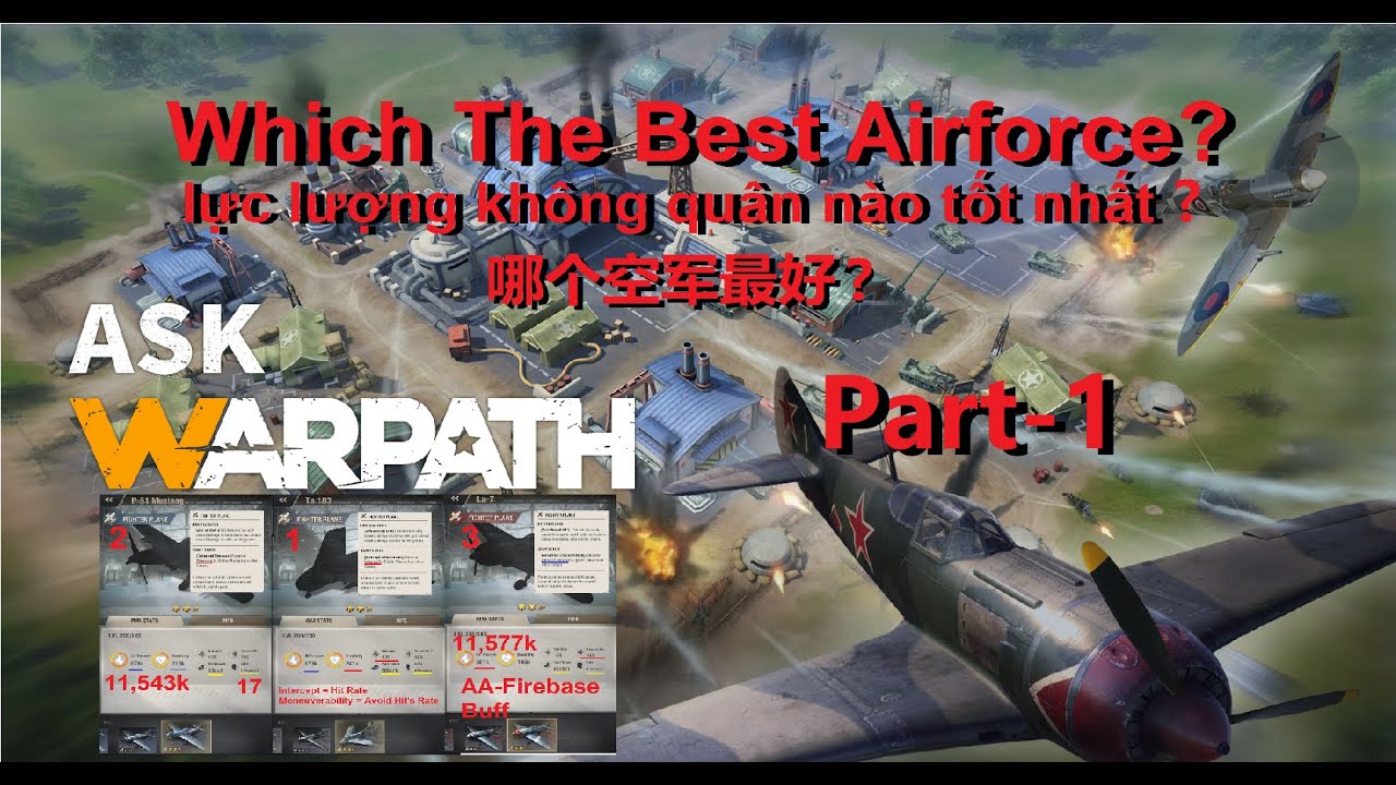 Warpath - The Best Airforce Explanation Of Warpath Game (HunterBBQ Tips & Trick) Part-1