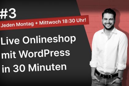 #3 Onlineshop mit WordPress in 30 Minuten