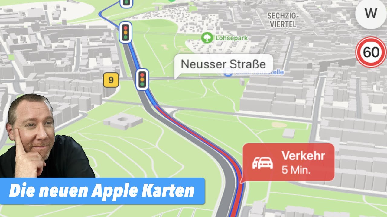 Endlich da! Das neue Apple Maps: Mit Ampeln, Tempolimits & besserer Navi-Darstellung