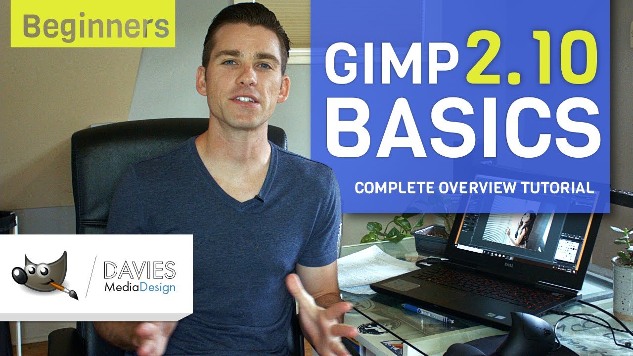GIMP 2.10 Basics: Complete Overview Tutorial for Beginners