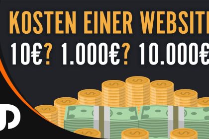 Was kostet eine Website? 10? 1.000€ oder 10.000€? [Tutorial]